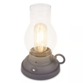 Brilo - Lámpara de mesa recargable LED regulable para exterior KANEA LED/1,5W/5V IP44 1200 mAh antracita