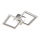Brilo - Lámpara de techo LED regulable FRAME 2xLED/11W/230V