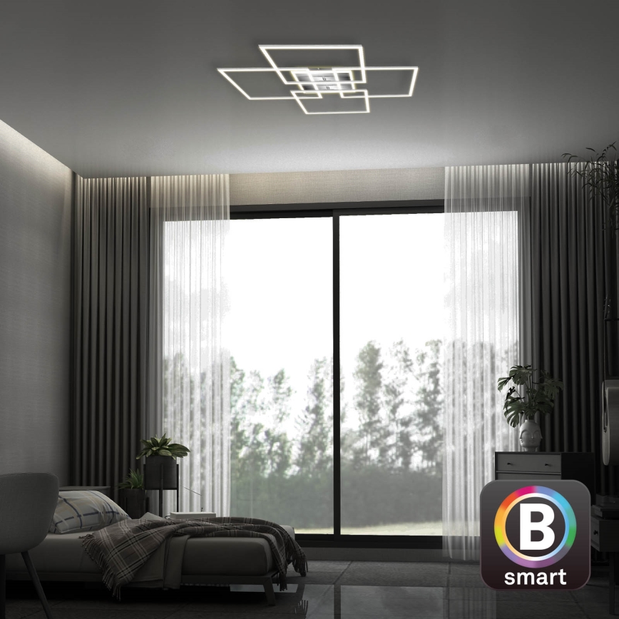 Brilo - Lámpara de techo LED regulable FRAME LED/50W/230V 2700-6500K Wi-Fi Tuya + control remoto