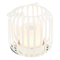 Brilo - LED Regulable Recargable exterior lámpara de mesa LED/2W/5V IP44 blanco