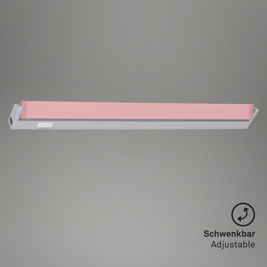 Brilo - Luminaria LED para debajo de muebles LED/6W/230V 2700/4000/6500K 54,5 cm plateada