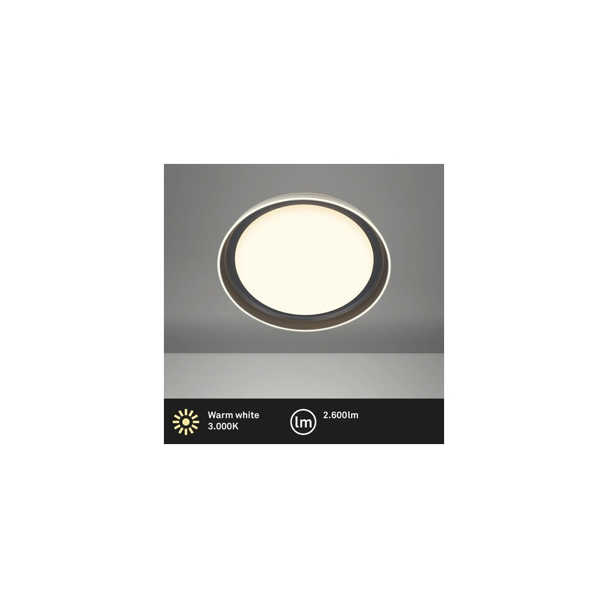 Brilo - Plafón LED IJUS LED/24W/230V 3000K diámetro 43 cm