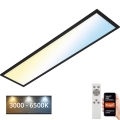 Brilo - Plafón LED regulable PIATTO LED/28W/230V 3000-6500K Wi-Fi Tuya + control remoto