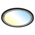 Brilo - Plafón LED regulable SLIM LED/22W/230V 2700-6500K + control remoto