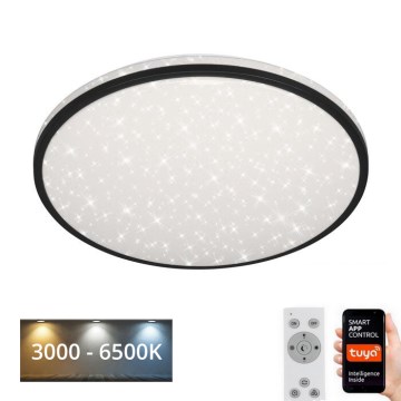 Brilo - Plafón LED regulable STARRY SKY LED/24W/230V 3000-6500K Wi-Fi Tuya + control remoto