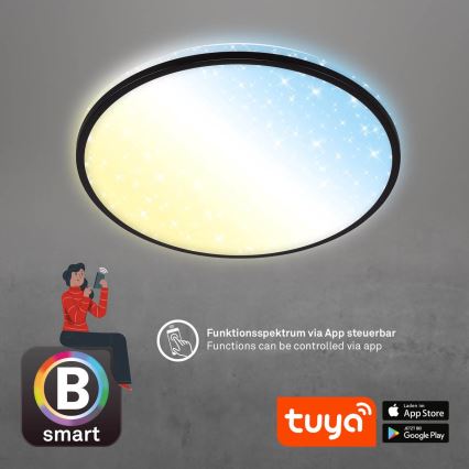 Brilo - Plafón LED regulable STARRY SKY LED/42W/230V 3000-6500K Wi-Fi Tuya + control remoto