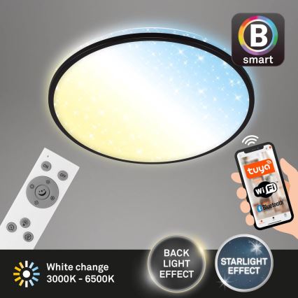 Brilo - Plafón LED regulable STARRY SKY LED/42W/230V 3000-6500K Wi-Fi Tuya + control remoto
