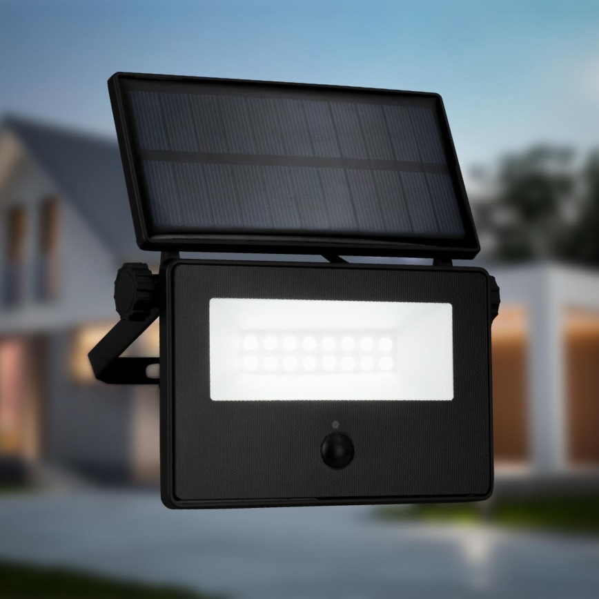 Brilo - Reflector solar LED con sensor LED/5W/5,5V IP54 1200 mAh