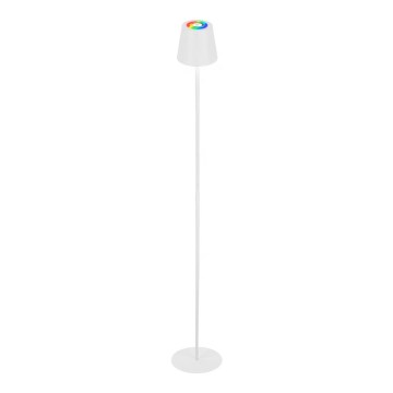 Briloner 1507016 - Lámpara de pie LED regulable KIKI LED/4,3W/5V IP44 2600 mAh blanca