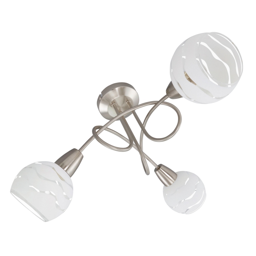 Briloner 2046-032 - Lámpara colgante VIOLA 3xE14/40W/230V