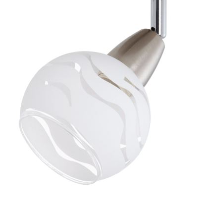 Briloner 2046-032 - Lámpara colgante VIOLA 3xE14/40W/230V