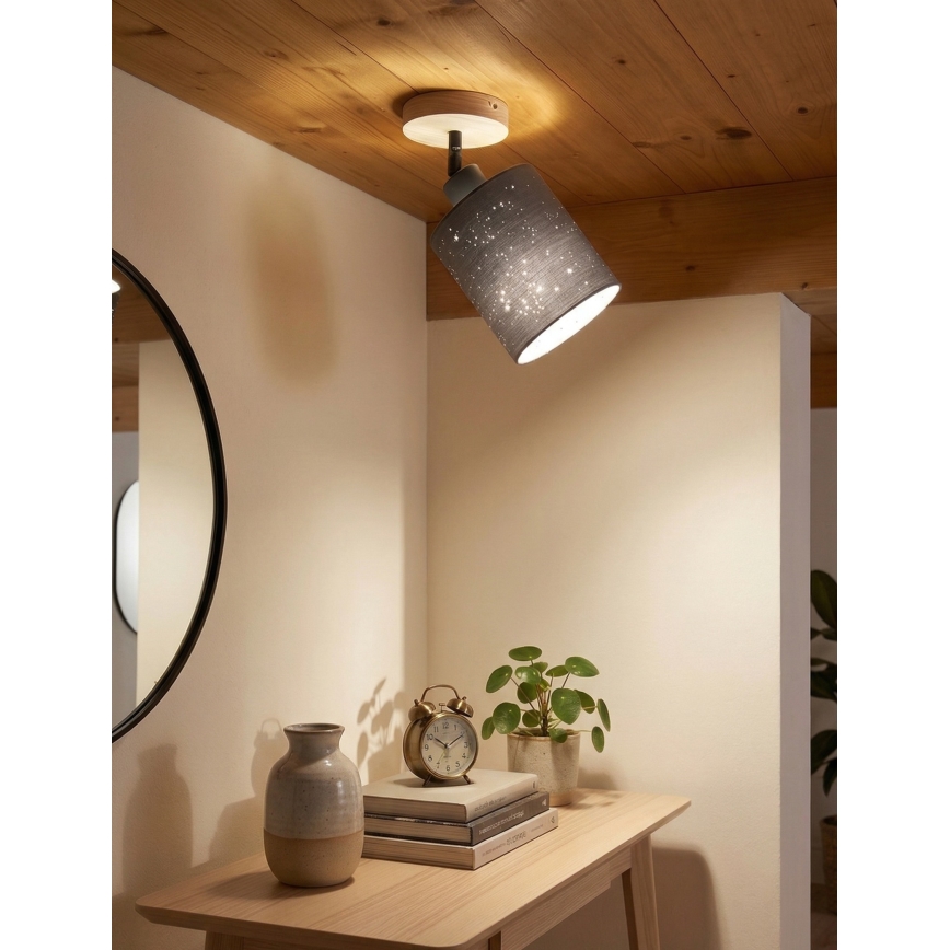 Briloner 2078-011 - Foco de pared SPOTLIGHT 1xE27/25W/230V beige