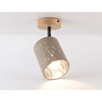 Briloner 2078-011 - Foco de pared SPOTLIGHT 1xE27/25W/230V beige