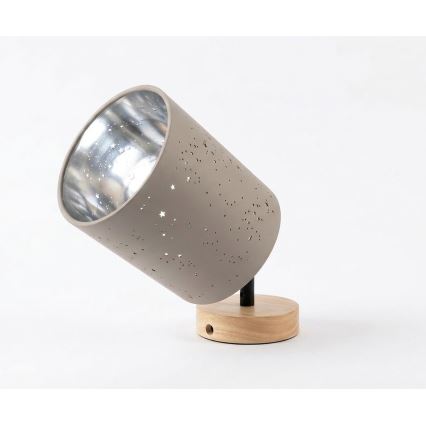 Briloner 2078-011 - Foco de pared SPOTLIGHT 1xE27/25W/230V beige