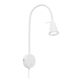 Briloner 2082-016 - Lámpara de pared LED flexible COMFORT LIGHT 1xGU10/5W/230V blanca