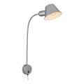 Briloner 2089-014 - Lámpara de pared flexible BRELLO 1xE27/10W/230V cromo mate