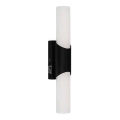 Briloner 2111-015 - Iluminación LED para espejo de baño LED/6,5W/230V 32 cm negra
