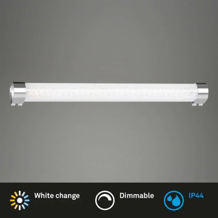 Briloner 2243-018 - Iluminación LED regulable para espejos de baño COOL&COSY LED/8W/230V 2700/4000K IP44