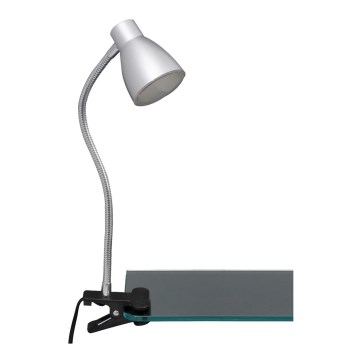 Briloner 2615-014P - Lámpara LED con pinza GRIP LED/2,5W/230V plateado