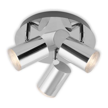 Briloner 2731-038 - Foco CUP 3xGU10/5W/230V cromo brillante
