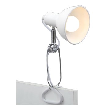 Briloner 2790-016 - Lámpara con pinza FIX 1xE14/8W/230V blanco