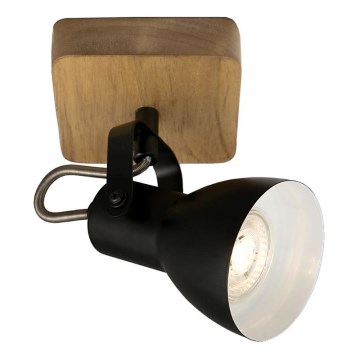 Briloner 2902-015 - Foco SPOT 1xGU10/35W/230V árbol de caucho