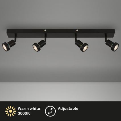 Briloner 2926-045 - Luminaria LED de focos 4xGU10/4,9W/230V