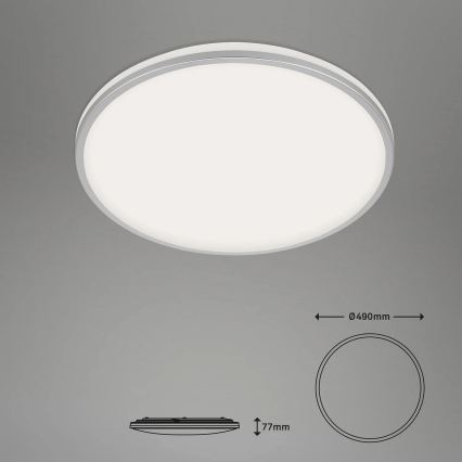 Briloner 3065-014 - Lámpara de techo LED regulable IVY LED/42W/230V Wi-Fi Tuya, diámetro 49 cm + mando a distancia
