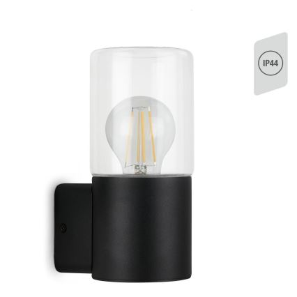 Briloner 320505TF - Aplique de exterior 1xE27/12W/230V IP44 negro
