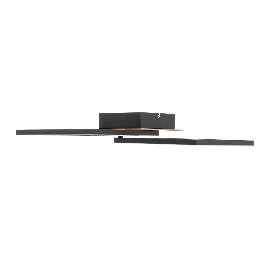 Briloner 3210-014 - Plafón LED regulable FRAME 2xLED/11W/230V marrón