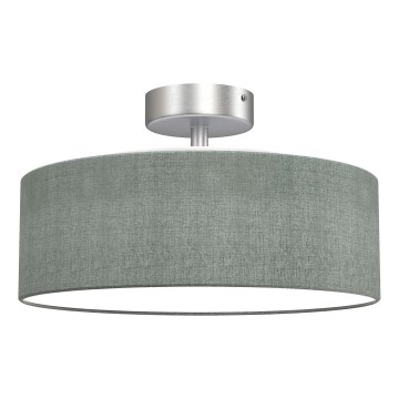 Briloner 3375-024 - Plafón 1xE27/40W/230V diá. 30 cm gris