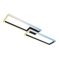 Briloner 3761015 - Plafón LED regulable LED/45W/230V 2700-6500K negro + mando a distancia