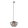 Briloner 4016-014 - Lámpara colgante con cable SEVENTIES 1xE27/40W/230V gris ahumado