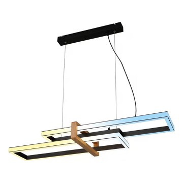 Briloner 4768015 - Lámpara colgante LED regulable con cable LED/44W/230V 2700-6500K 100 cm + mando a distancia