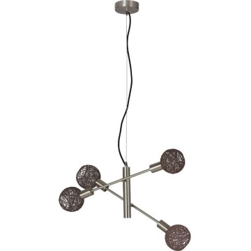 Briloner 4814-042 - Lámpara colgante NATURE 5xE14/5,5W/230V