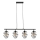 Briloner 4871-045 - Lámpara colgante con cable 4xE27/60W/230V