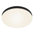 Briloner 7068-015 - Plafón LED FLAME LED/24,5W/230V 3000K negro