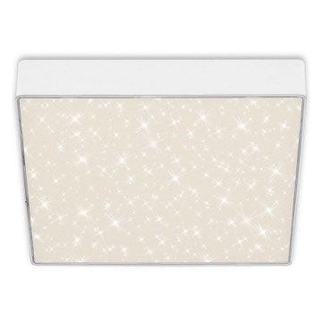 Briloner 7077-416 - Plafón LED STAR SKY LED/16W/230V 4000K 21x21 cm blanco
