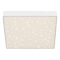 Briloner 7078-416 - Plafón LED STAR SKY LED/21W/230V 4000K 28x28 cm blanco