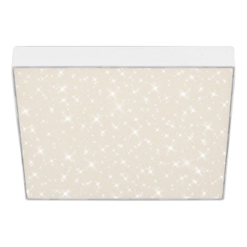 Briloner 7078-416 - Plafón LED STAR SKY LED/21W/230V 4000K 28x28 cm blanco