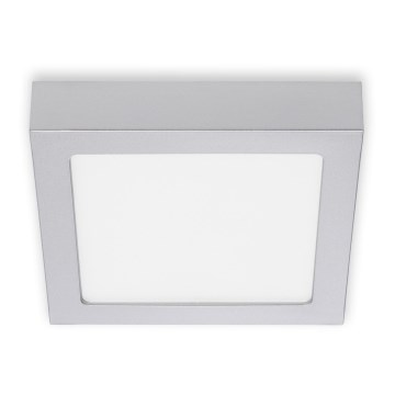 Briloner 7123-414 - Plafón LED FIRE LED/12W/230V plata