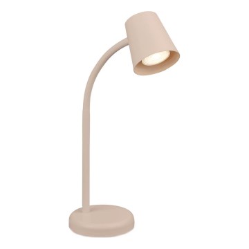 Briloner 7476-011 - Lámpara de mesa SKRIVA 1x GU10/9W/230V beige