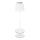 Briloner 7517016 - Lámpara de mesa recargable para exterior LED RGBW regulable CILANO LED/3W/5V IP44 2000 mAh blanco