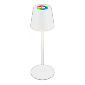Briloner 7559016 - Lámpara de mesa exterior recargable y regulable LED RGB COLORIS LED/3,5W/5V IP44 2000 mAh Wi-Fi Tuya