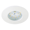 Briloner 8316-016 - Luminaria empotrada LED regulable para baño LED/5,5W/230V IP44 blanca
