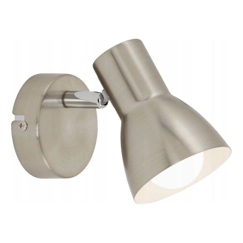 Briloner - Aplique de pared tipo spot CUB 1xE14/25W/230V cromo mate