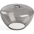 Briloner - Cristal de repuesto para lámpara SEVENTIES E27, gris ahumado
