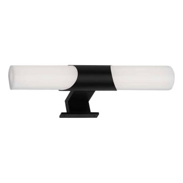Briloner - Iluminación LED para espejo de baño LED/7W/230V 4000K IP44 32 cm negra