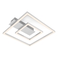 Briloner - Lámpara de techo FRAME LED/22W/230V 3000K 30x32 cm cromo mate