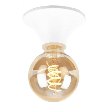 Briloner - Lámpara de techo para baño 1xE27/10W/230V IP44 blanca